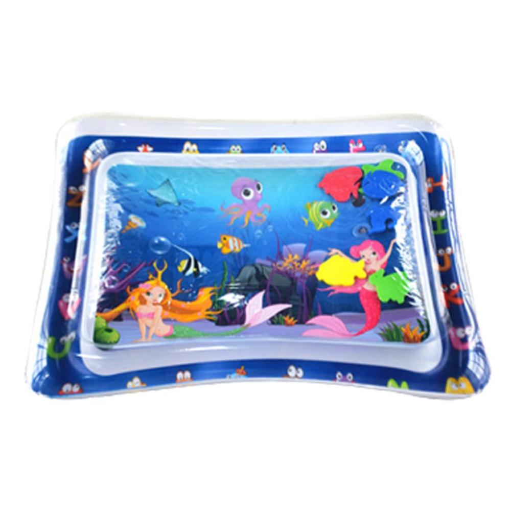 Nette PVC Baby Aufblasbare Wasser Spielen Matte Klopfte Pad Baby Wasser Kissen Pad Tummy Zeit Aktivität Wasser Kissen: Licht Grün