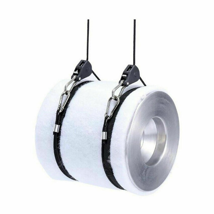 Colgadores de trinquete de cuerda ajustables, Reflector de cultivo, tope de viento para tienda de campaña, polea de hebilla fija, 1/8 &quot;y 1/4&quot;, 2 uds.