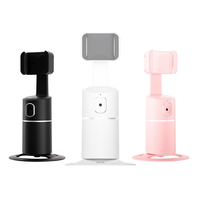 Portable Tout-En-1 Smart Selfie Bâton 360 degrés Rotation Auto Visage & Suivi D'objet Caméra Support De Téléphone