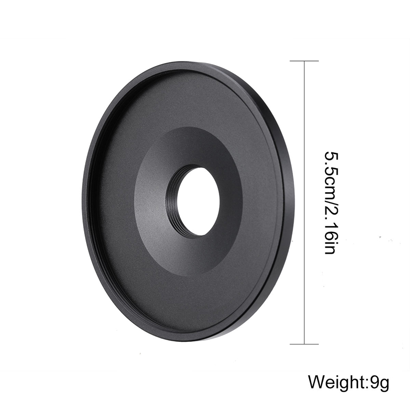 Ulanzi CPL filtre adaptateur anneau universel 17MM à 52MM pour iPhone 11 Pro Max Huawei Xiaomi Android iPhone téléphone objectif accessoires