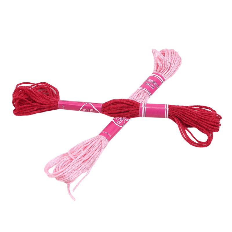 Cross Stitch Thread Unique Style Embroidery Thread Diy Hand-Sewn Strand Process Gradient Embroidery Thread