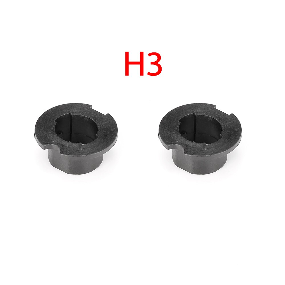 2 stk bil led hovedlys pære adapter holder base sokkel holder for  h1 h3 h4 h7 9004 9005 9007