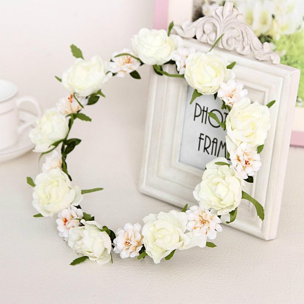 European and American bride wedding headdress travel garland 190308018: FY02