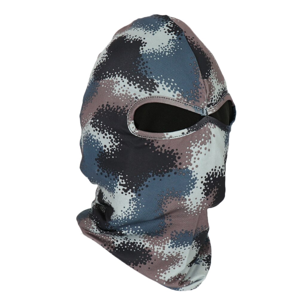 Multi-camouflage vindtæt støvtæt vintersport ski cykling hel ansigtsmaske cap hat cover vinter ansigtsmaske: Camo 1 as beskrevet