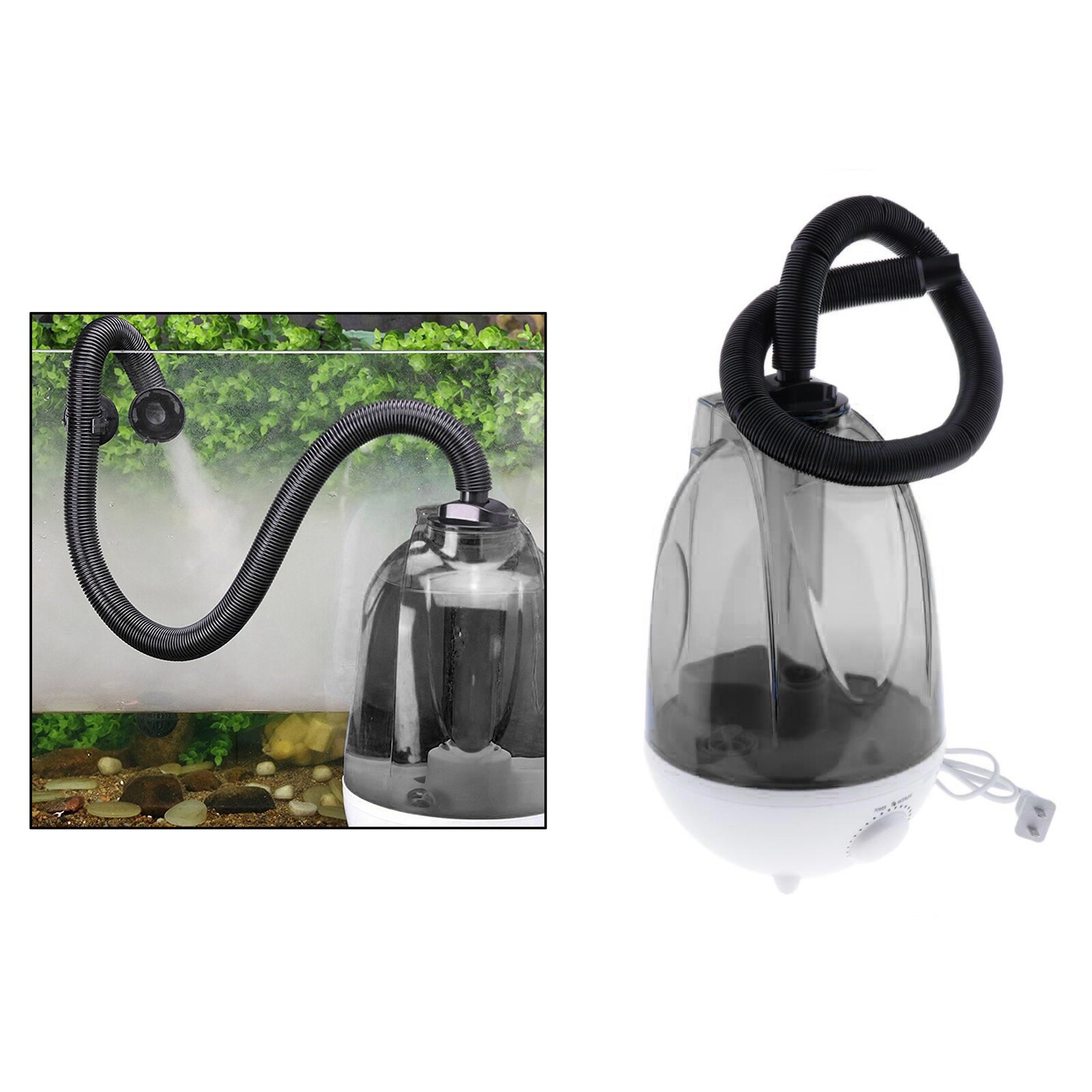Amphibians Reptile Humidifier Reptiles Mister Snake Terrarium Enclosure Supplies for Vivarium (Water Capacity: 1 Gallon/4L)