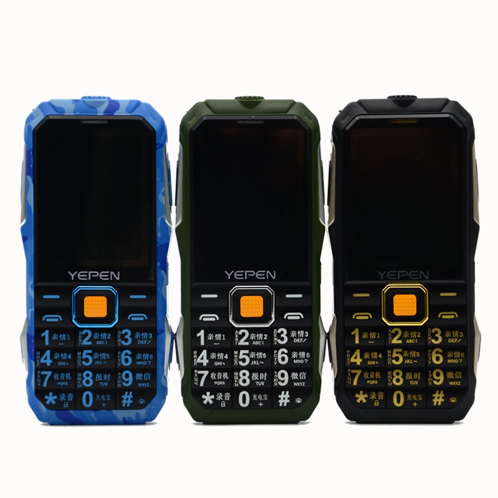 Yupen suporte do telefone móvel da TEVÊ Dual SIM 3D som grande bateria banco de potência china desbloqueado telefones celulares GSM Bar Telefone em estoque