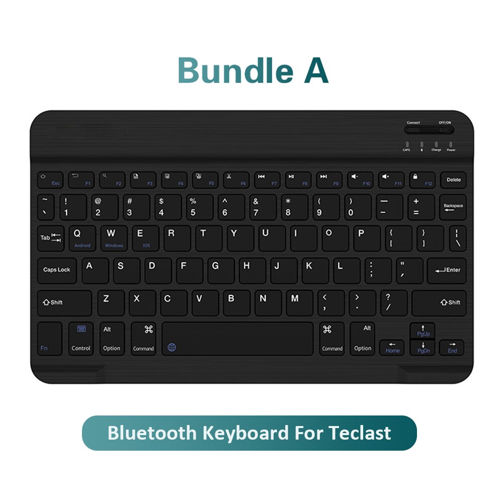 Mini Bluetooth Wireless Keyboard Oplaadbare Engels Vicedeal