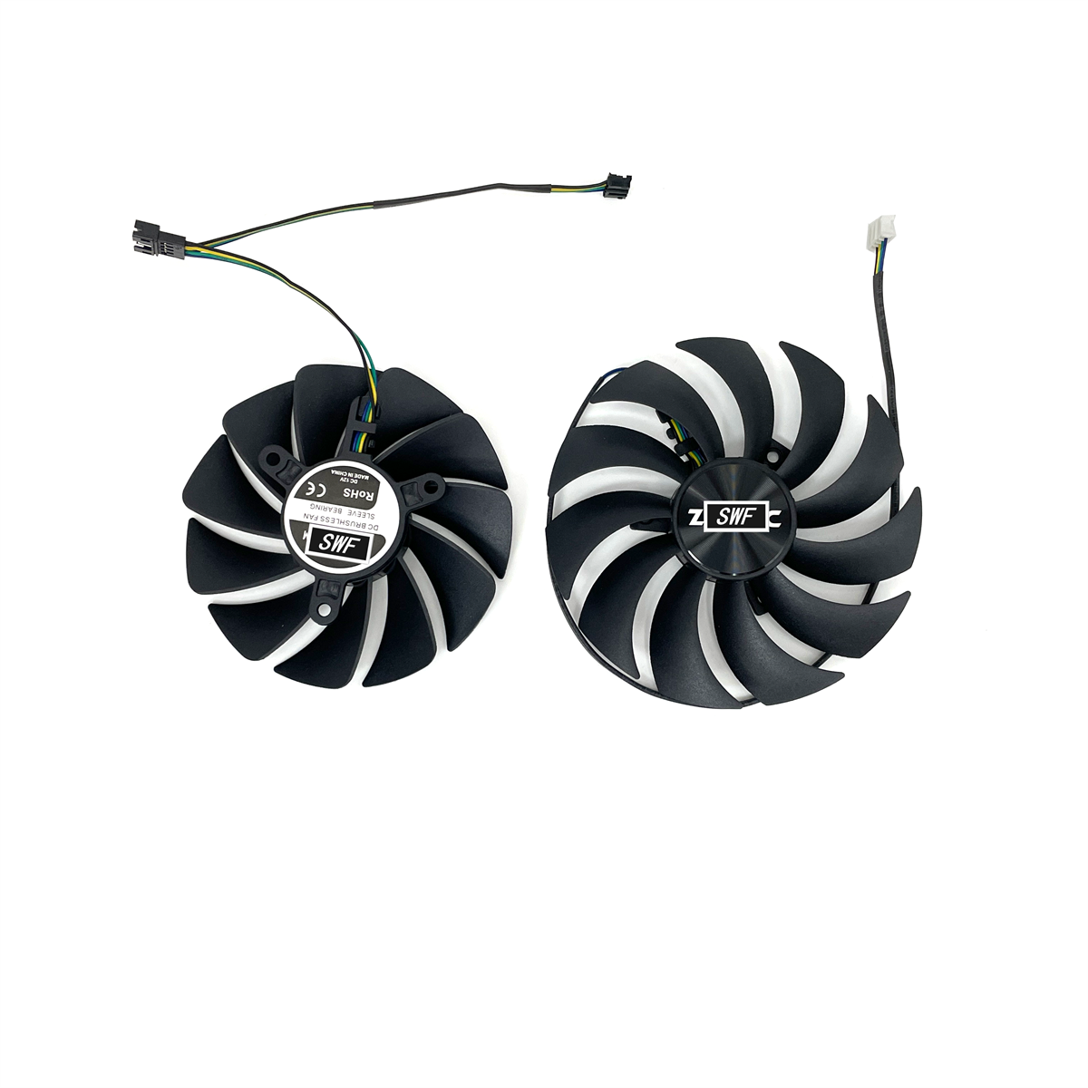 GA92S2U GFY09215M12SPA 88mm 100mm Cooling Fan CF9015H12S For ZOTAC RTX 3070 RTX 3070Ti Twin Edge Graphics card Cooler fan: green