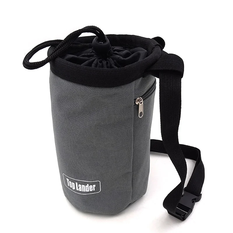 Magnesia Sack Klettern Kreidetasche, wasserdichte Tasche für Gewichtheben, draussen, Bouldern, Magnesia-Beutel, Kletterausrügestochen: Gelb