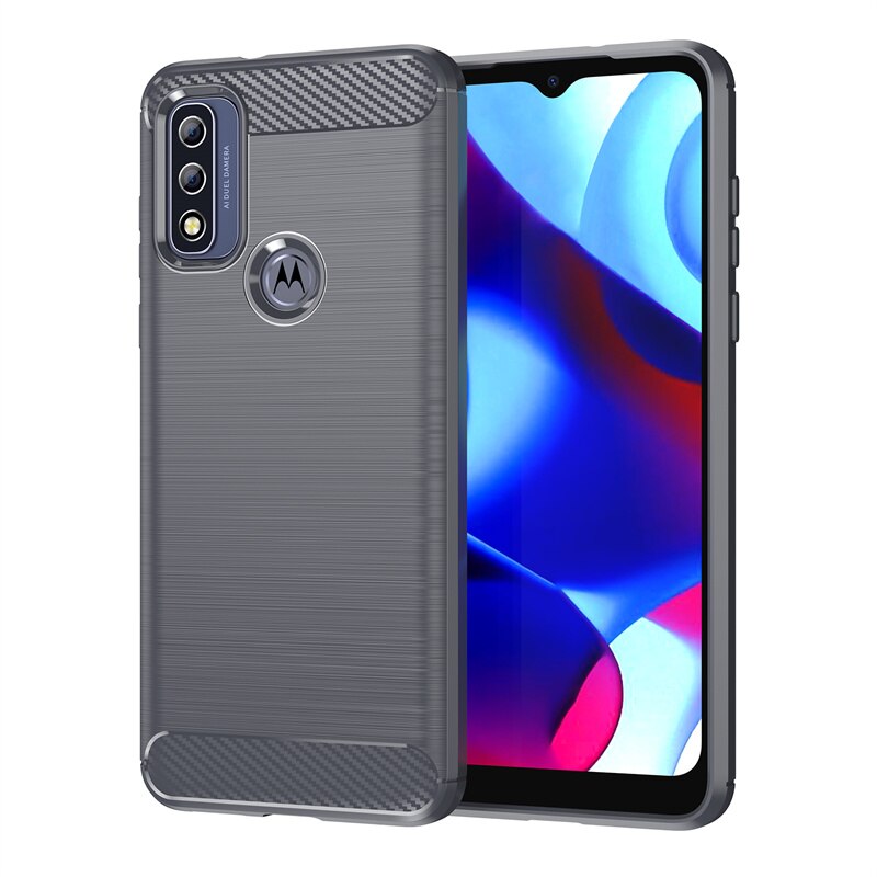 Per Cover Motorola Moto G custodia pura per Moto G Pure Coque paraurti posteriore custodia morbida antiurto in TPU per Motorola Moto G Pure Fundas: GRAY