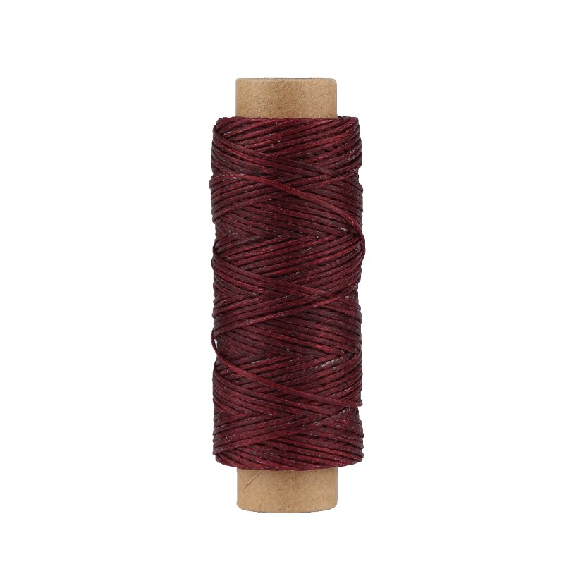 Kaobuy 12 Kleuren Gewaxt Draad Lederen Naaien Waxed Thread Voor Lederen Waxkoord Voor Leer Craft Hand Stiksels Draad: type 2