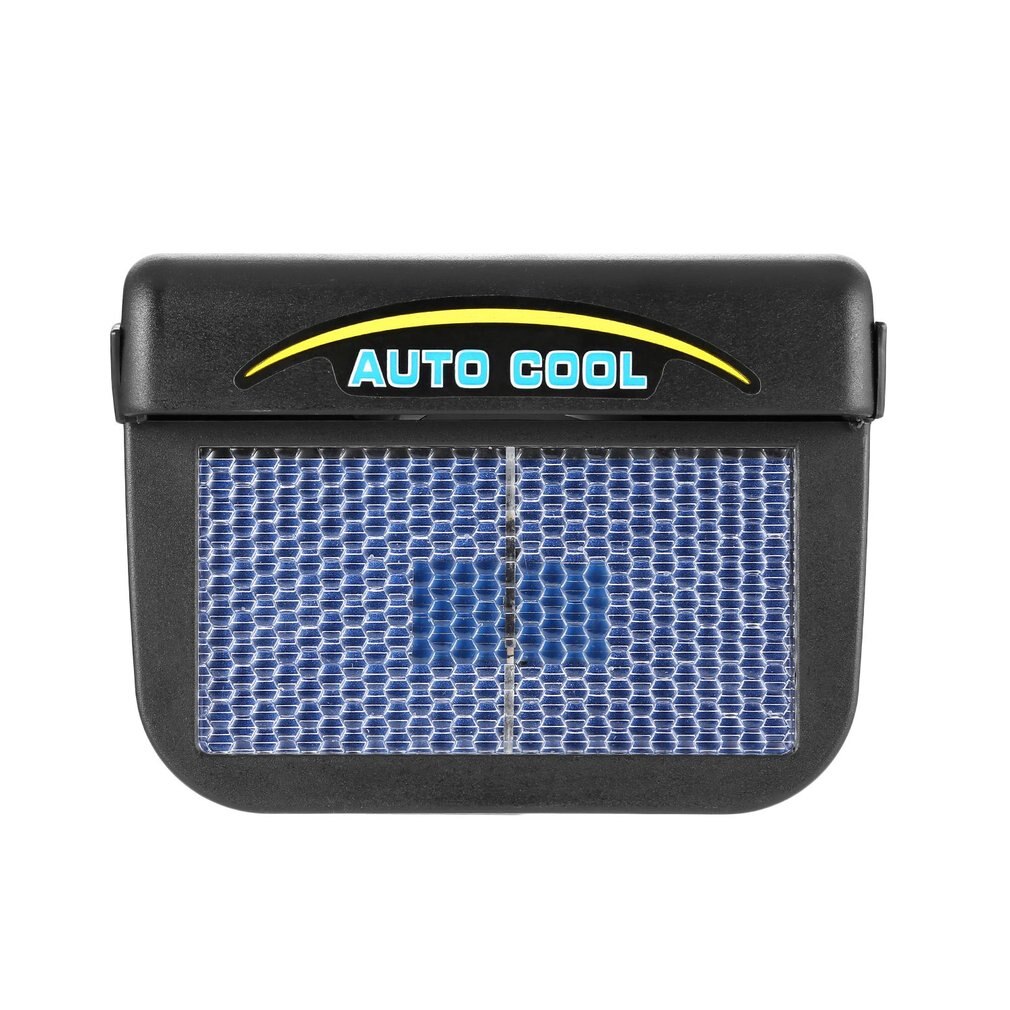 Solar Power Car Auto Air Vent Cool Fan Cooler Ventilation System Radiator Fan Exhaust Heat Fan Automobile Fan with Rubber