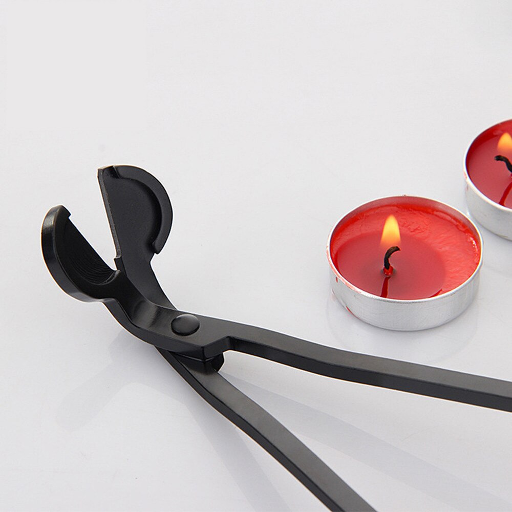 Scissors Tool Candle Extinguisher Candle Cover Candle Wick Oil Lamp Stainless Steel Scissors Trimmer Cutter Snuffers Tools C50
