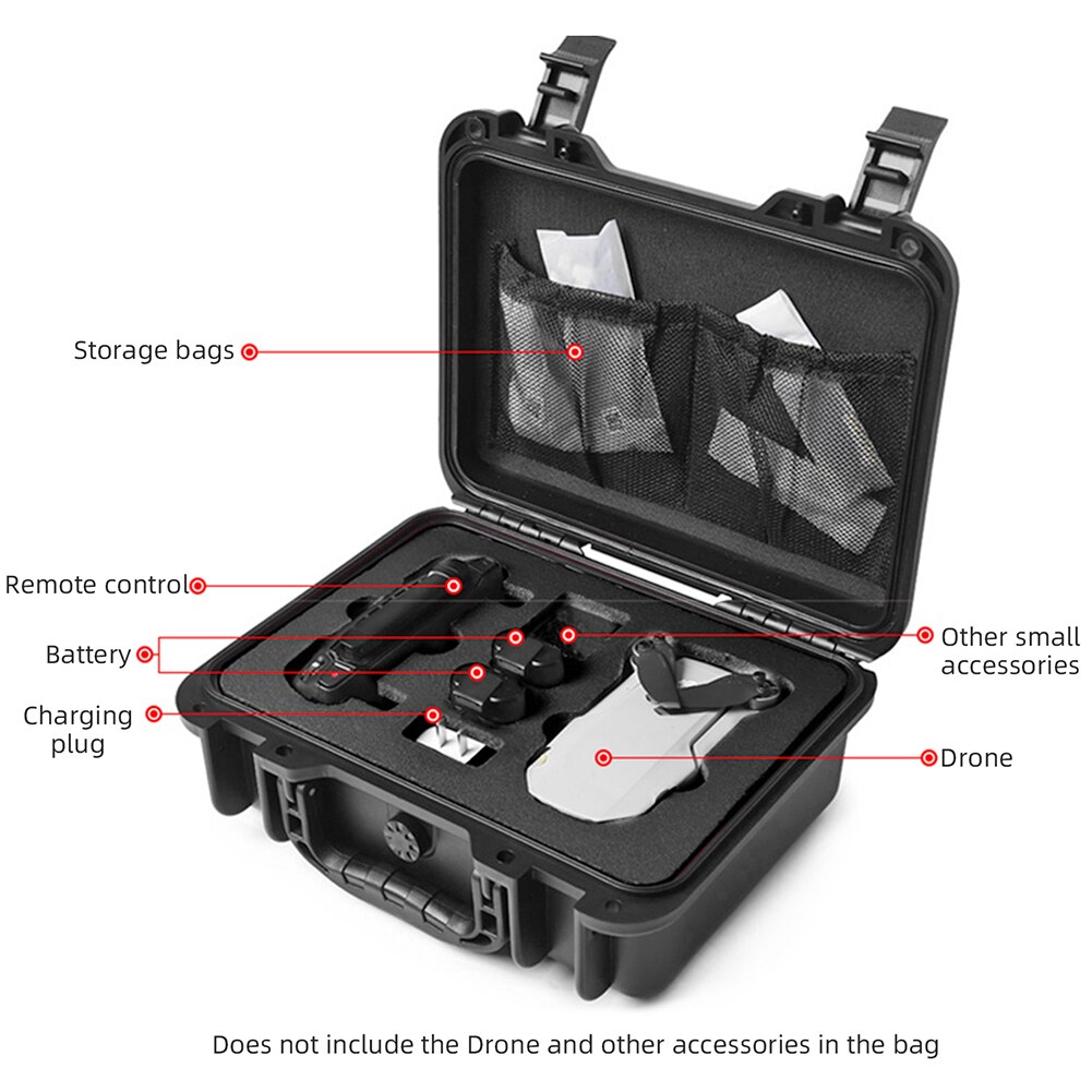 Para DJI Mavic Mini caja a prueba de explosiones bolsa de almacenamiento impermeable carcasa dura bolso para DJI Mavic Mini Drone Accesorios