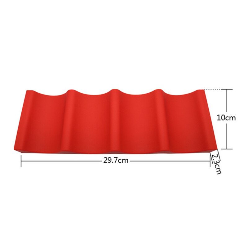 European Style Silicone Beer Bottle Mat Beer Tray Refrigerator Beverage Beer Horizontal Silicone Mat Storage Mat