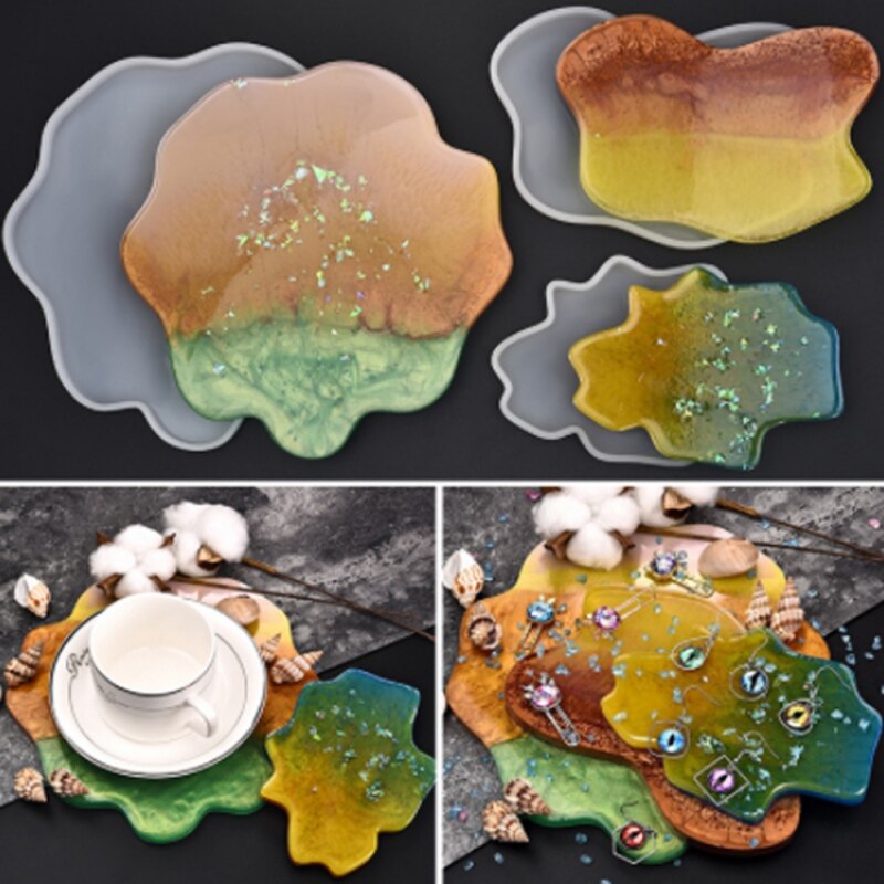 Kristallen epoxy wolk sieraden siliconen mal epoxy mal bekerhouders knoop & badge maker mallen mooi en nuttig