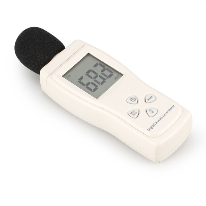 AS804 Digital Sound Level Meter 30-130db Decibel Meter Noise Monitoring Tester