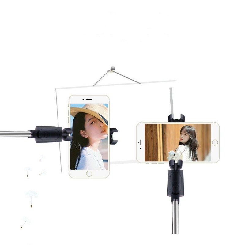 Selfie Stok Bluetooth-Compatibel Geïntegreerde Selfie Artefact Mobiele Universele Video Live Tripode Para Movil Selfie Stok