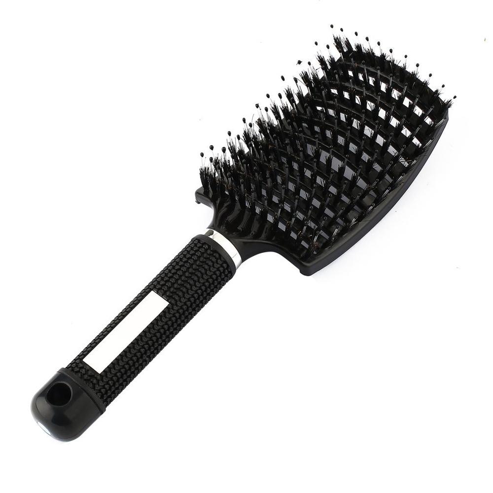 Big Curved Comb Anti-Static Air Cushion Massage Bristle Comb Blow Dry Brush Market Trend