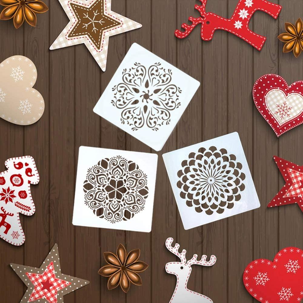 drawing Datura template DIY plastic wall painting spray painting template PET hollow painting template customization