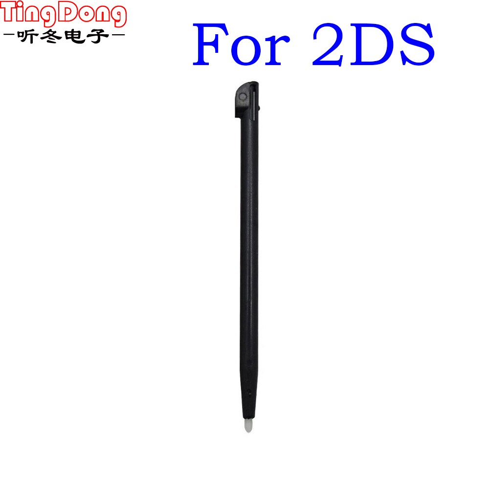 1szt Metalowy rysik teleskopowy Plastikowy rysik do ekranów dotykowych dla 2DS 3DS New 2DS LL XL New 3DS XL Dla NDSL DS Lite NDSi NDS Wii