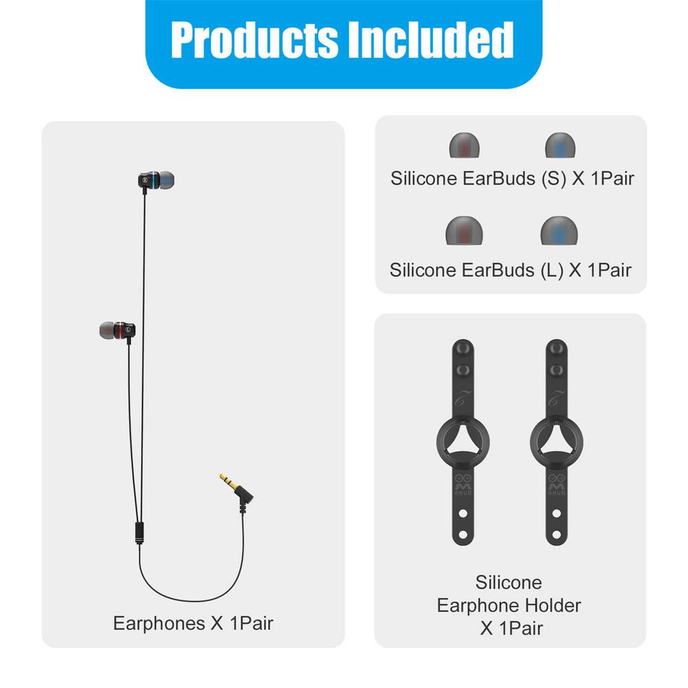 EMSea - Lot De 6 Paires D'embouts En Silicone Pour écouteurs Jabra (Elite 75t/65t/Active/Sport) - Tailles S, M, L Incluses - 5