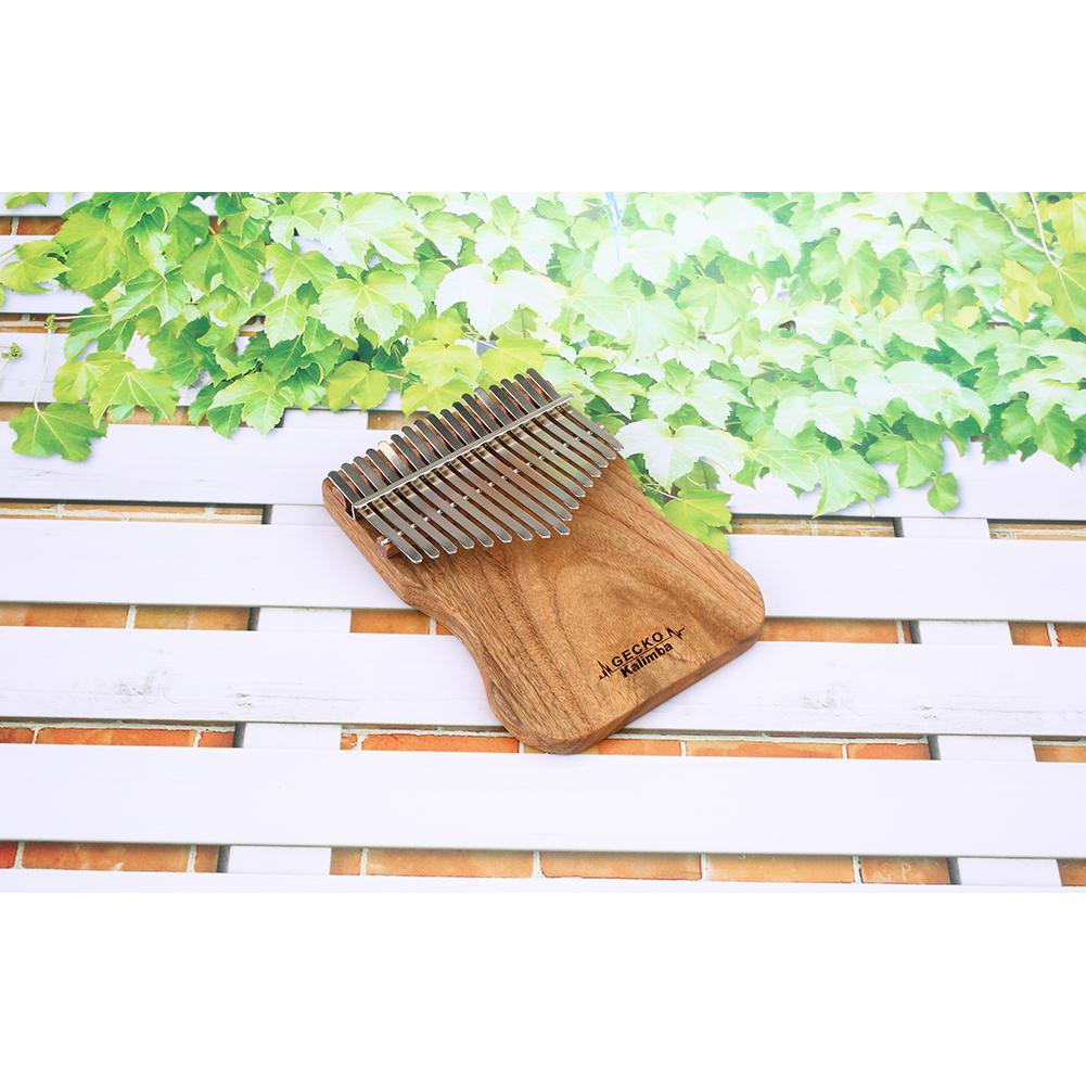 GECKO 17 Keys Kalimba Thumb Piano B Tune Camphor W... – Grandado