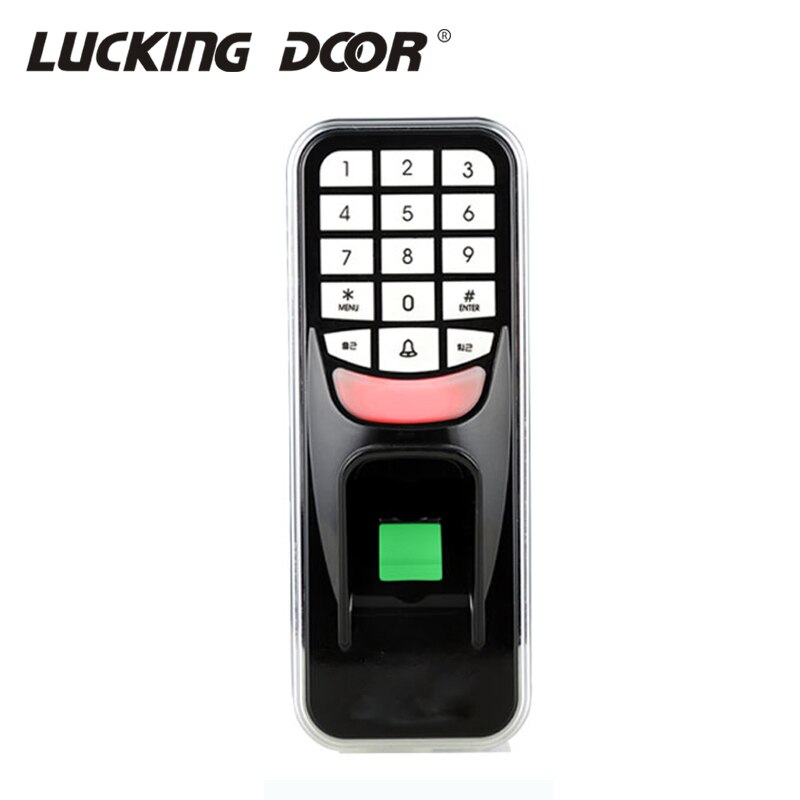 Fingerprint Password Key Lock Access Control Machine Biometric electronic door lock 125KHZ rfid door access control system