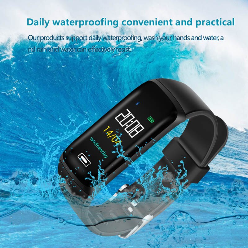 Smartwatch SHELI IP67 Wodoodporny - Ciśnienie Krwi, Tętno, Krokomierz Sportowa Opaska