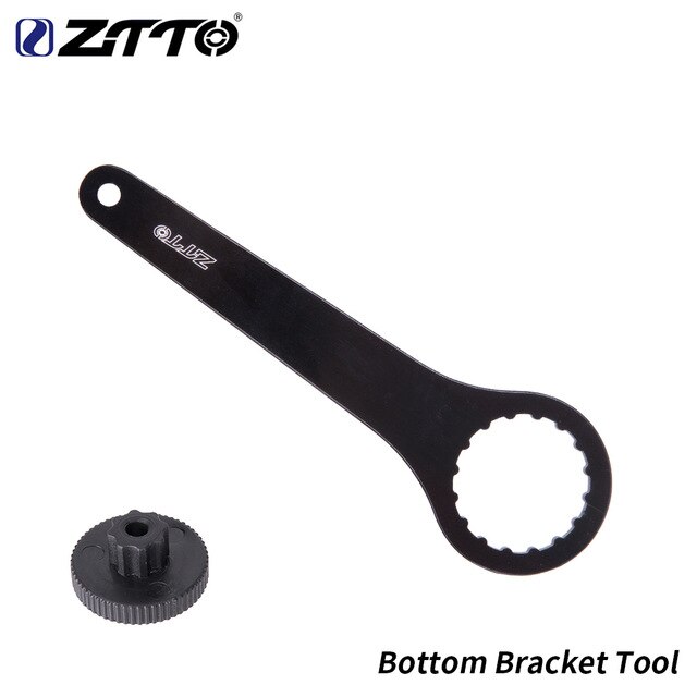 Ztto cykel dub bb bundbeslag skruenøgle 44mm 46mm 16 24 hak installer reparation til  bb51 bb52 cykelværktøjsnøgle 1pc: Bb91 skruenøgle sort