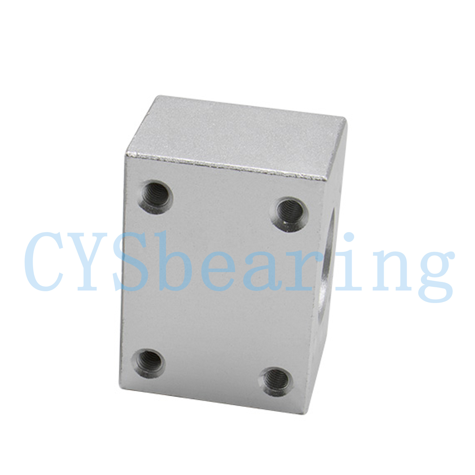 Sfu 1204 22mm or 24mm hål storlek kulskruv mutterhus aluminium material monteringsfäste för kulskruv 1204 cnc delar