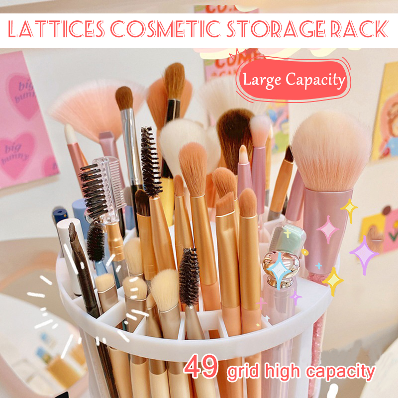 Make Up Gereedschap Pen Opslag Make Nagellak Cosmetische Houder Doos Roosters Cosmetische Make-Up Borstel Opbergdoos tafel Organisator