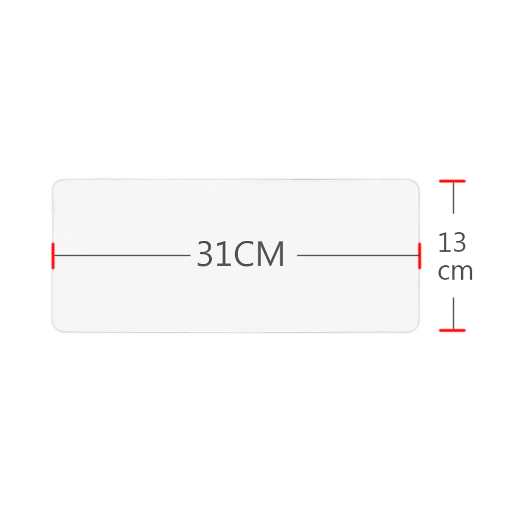 Universal Laptop Cover Keyboard Skin Dustproof Waterproof Soft Silicone Protector Generic for Macbook 12-14 inch and 15-17 inch: 31cmX13cm