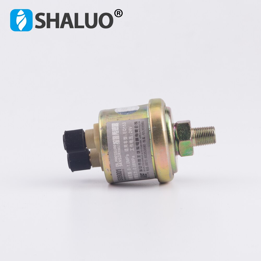 10mm Oil pressure sensor EQ153 Alarm pressure plug 0.08MPa Stepping motor sensor electronic components transmitters 6-24V 0-1MPa