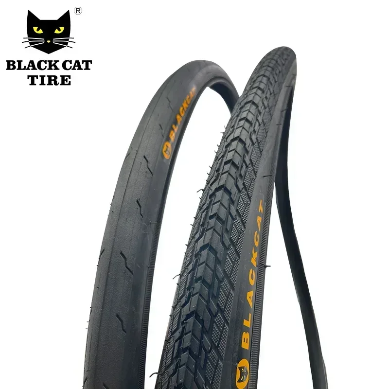 Black Cat Bicycle Tire 700x25c 28C 32C 35C 38C Series Road Wagon Non-Slip Outer Tire