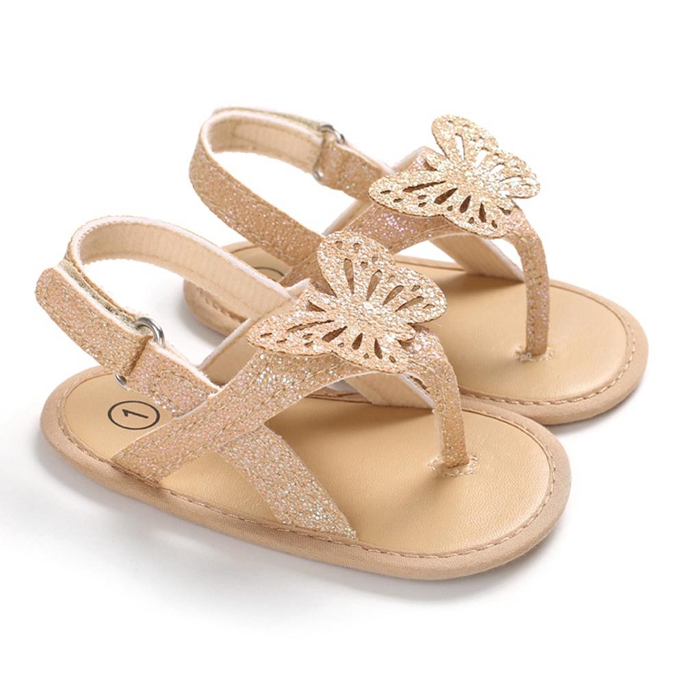 Mode Meisjes Sandalen Zomer Pu Boog-Knoop Sandalen Kids Strand Schoenen Baby Wandelschoenen Eerste Wandelaars