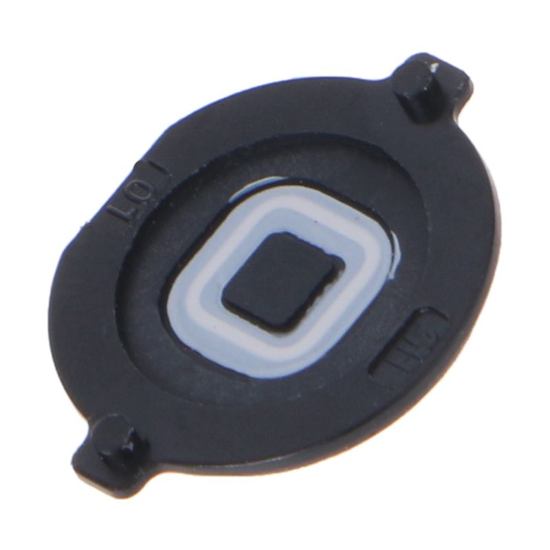 1 pieza botón de menú de Inicio reemplazo llave de retorno junta de goma Reparación de soporte parte para Apple iPod Touch 4