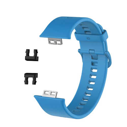 Polsband Voor Huawei Horloge Fit TIA-B09 Model Smart Horloge Accessoires Armband Strap Voor Huawei Fit Lus Verstelbare Polsband: Blue