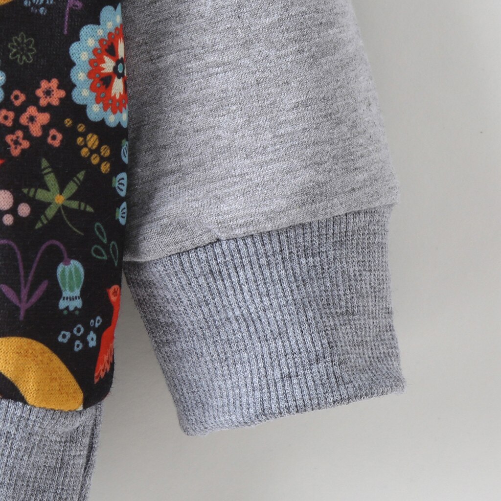 Toddler Kid t-shirt Baby Girls boys Hoodie Clothes spring long sleeve Hooded sweatershirt Tops Outfits children blouse ZF