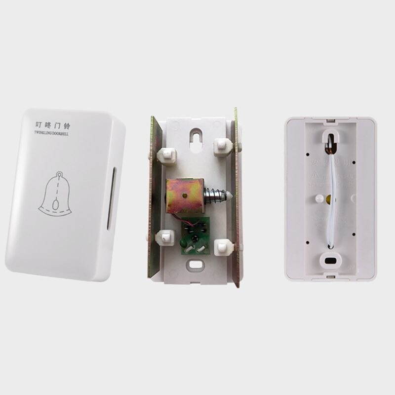 220V Door Bell Chime Wired Doorbell Office Access Control System Hardware Home