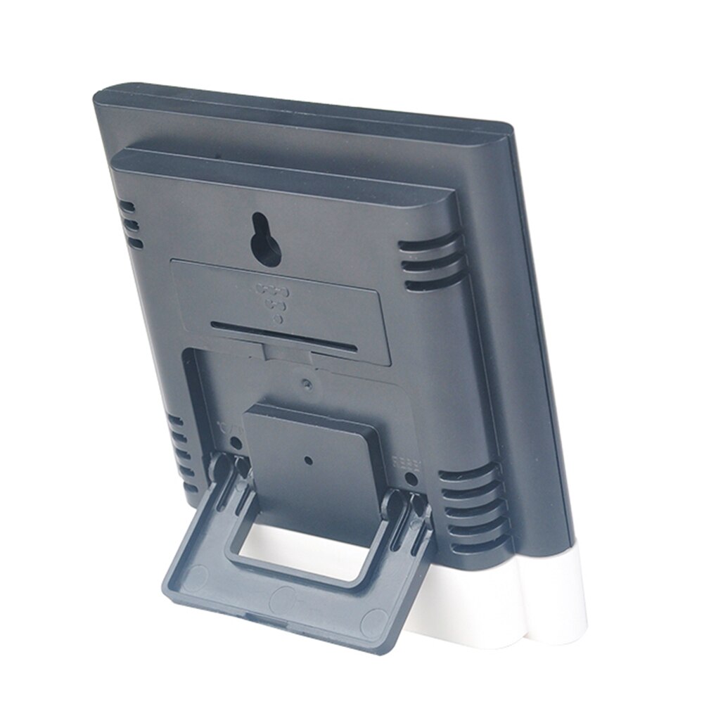 Indoor LCD Display Multifunction Date Sensor Temperature Monitor Digital Thermometer Humidity Large Screen Alarm Hygrometer