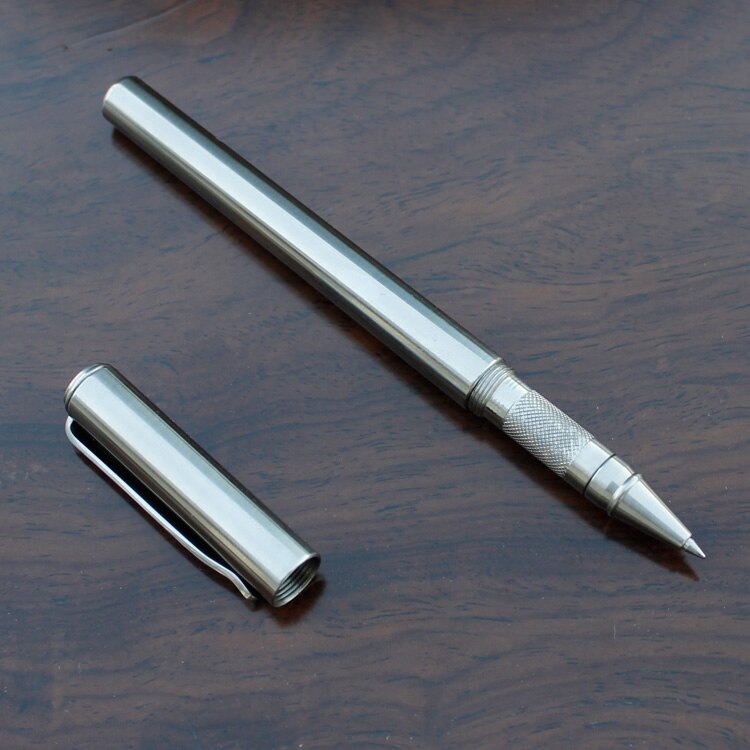1 Piece Pure 304 Stainless Steel Writing Pen Business Office Signature Pen