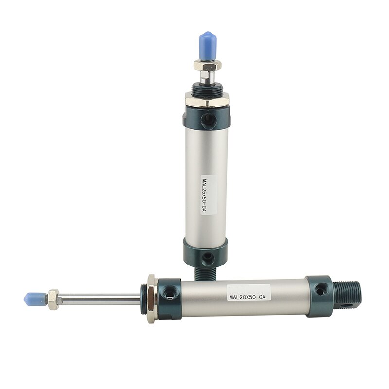Airtac type cilinder mal-serie aluminiumlegering mini cilinder mal 20 x 25 20 x 50 20 x 100 20 x 150 20 x 200 20 x 250 20 x 300 20 x 400