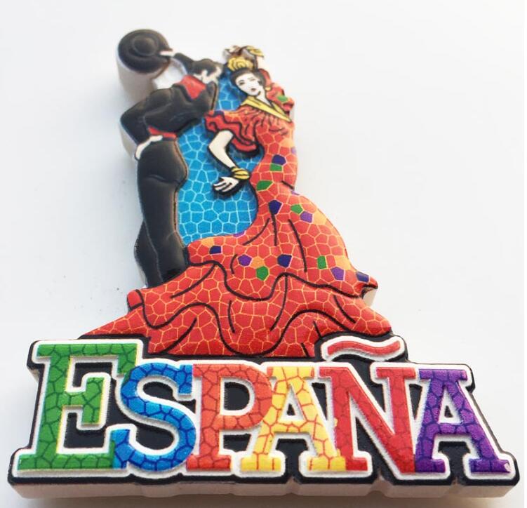 Spanish flamenco Fridge Magnet Souvenir Decor