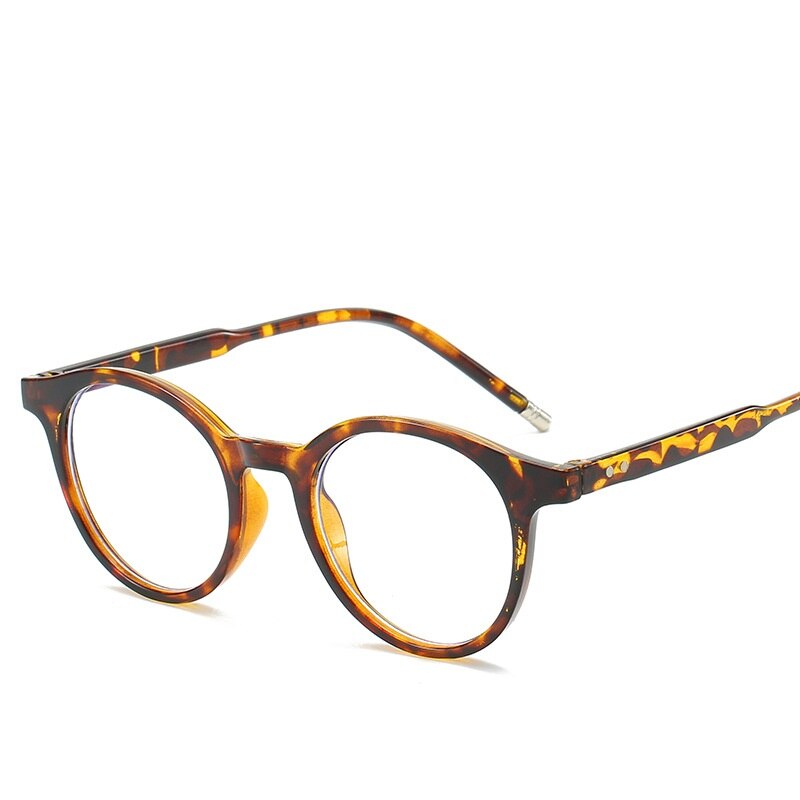 Kleine Ronde Frame Glazen Voor Vrouwen Vrouwelijke Blauw Licht Blokkeren Brillen Computer Bril Optische Brillen Gafas BJ5212: 5