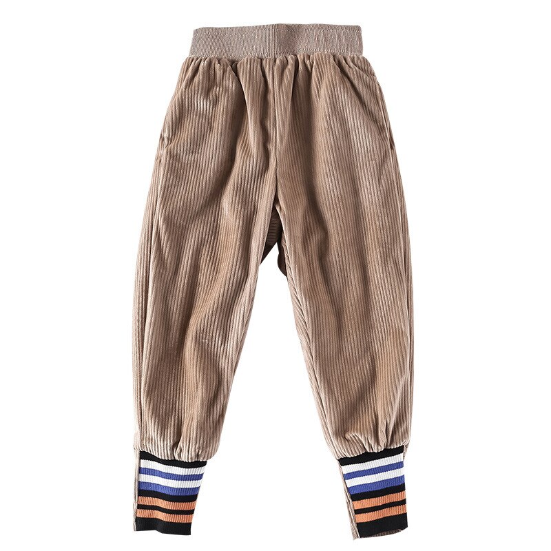 Teen Kids Pants for Girls Corduroy Pants Winter Fleece Thick Warm Kids Sport Pants School Children Trousers 10 12 13 14 Y