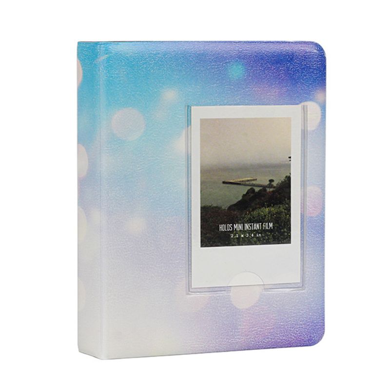 64 Zakken 3 Inch Sterrenhemel Fotoboek Album Voor Fujifilm Instax Mini Films 9 8 7S 90 70 25 Naam Kaarthouder