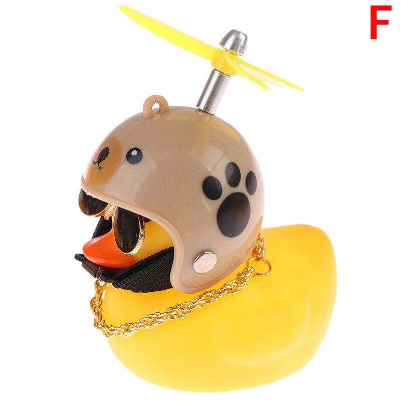 1 PC SchöNe Kleine Gelbe Ente Auto Waren Wind-brechen Welle-brechen Ente Für Auto Ornamente Auto innen Dekoration: F