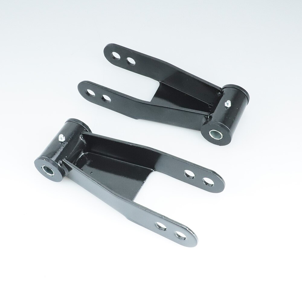 FOR -17 Chevy Silverado 6 Lug 1500 2" Rear Shackles Lowering Kit Lower Lowering Shackles Kit