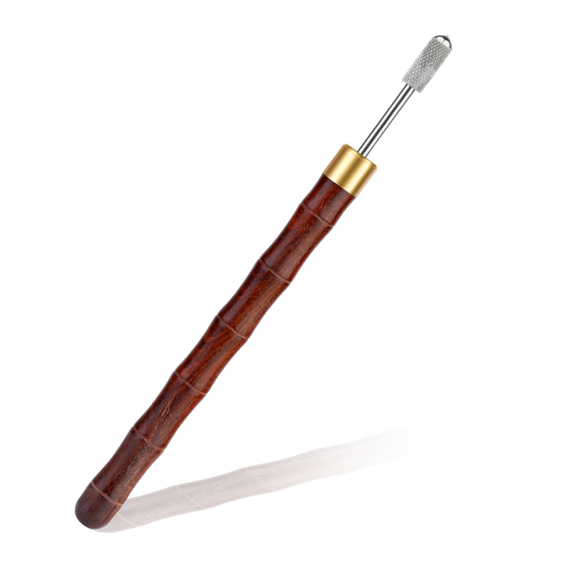LMDZ Leather Edge Oil Pen Top Edge Dye Pen Roller Oil Pen Sandalwood Handle Leather Craft Tool Applicator Speedy Paint Tools: Red B